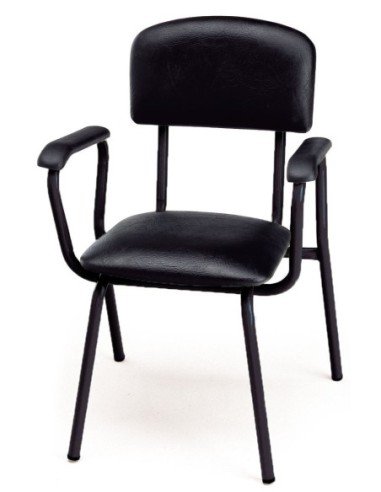 SILLA PROFESOR CON BRAZOX SKAY NEGRO MODELO 220