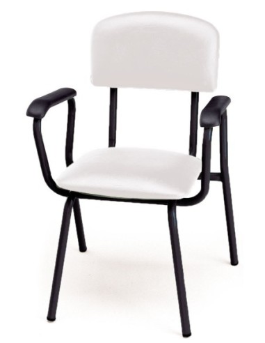 SILLA PROFESOR CON BRAZOX SKAY NEGRO MODELO 220