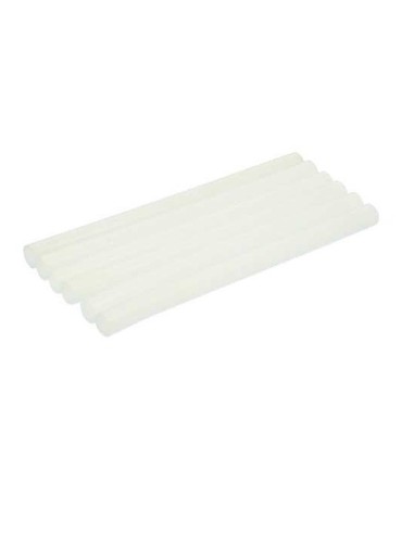 BARRAS SILICONA CALIENTE BLANCO 11,2 MM X 200 MM 10 UNIDADES