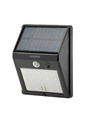 APLIQUE SOLAR LED 200LUM CON SENSOR