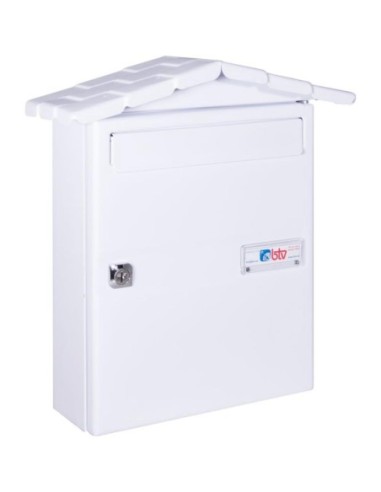 BUZON DE EXTERIOR BTV MOD CHALET-10 BLANCO