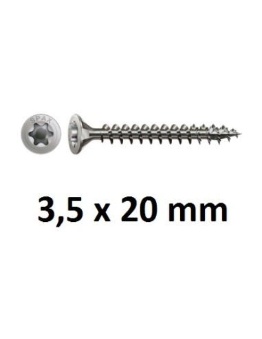 TORNILLO SPAX A2 INOX. T-STAR PLUS VARIAS MEDIDAS