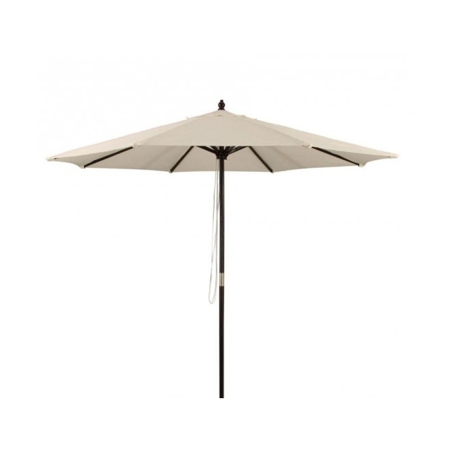 PARASOL PALO MADERA BEIGE 2,75  xxx de SuInPlas