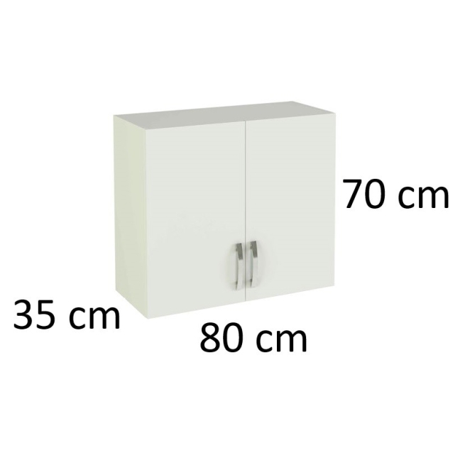 MUEBLE KIT COCINA COMPLETO BLANCO ALTO DE 80 CM DE ANCHO X 70 CM DE...