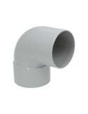 Codo 87º m-h 80mm canalon gris - Suinplas
