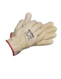 Guante piel vacuno amarillo t8 - Suinplas