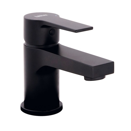 Grifo monomando lavabo bajo habitex negro elisa - Suinplas