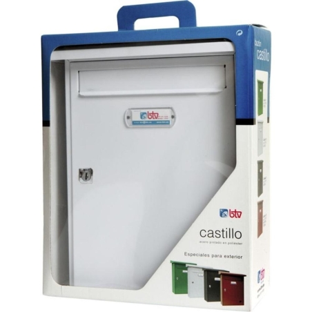 Buzon btv mod castillo-10 blanco  - Suinplas