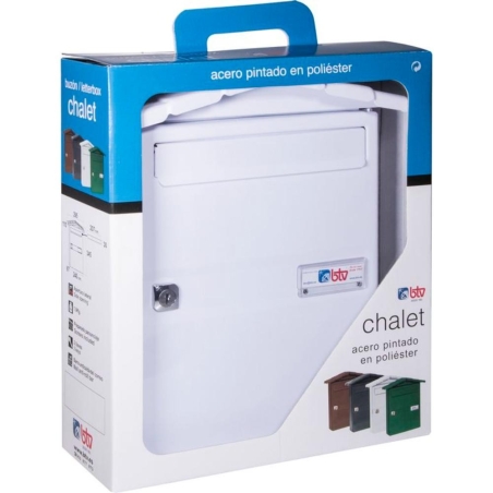 Buzon de exterior btv mod chalet-10 blanco - Suinplas