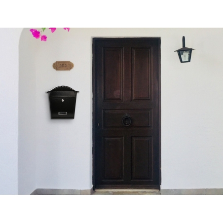 Buzon de exterior btv mod cortijo negro - Suinplas