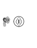 Cerradura buzon  rombo mercurio cromada @ - Suinplas