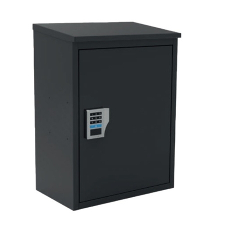 Buzon paquetes inteligente gris antracita - Suinplas