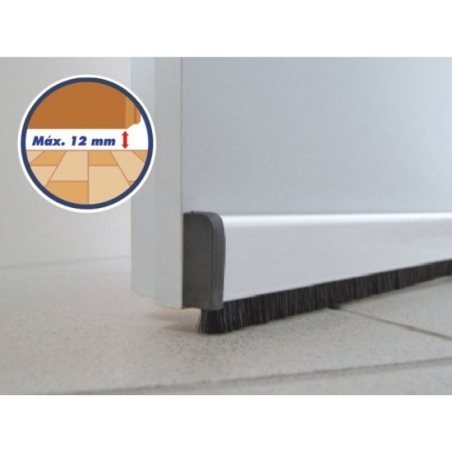 Burlete autoajustable 100 cm roble - Suinplas