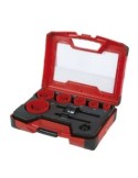 Estuche de brocas corona para metal 22-64mm - Suinplas