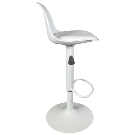 Taburete alto blanco isak - Suinplas