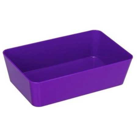 Cesta morado orden 22x14x6cm   - Suinplas