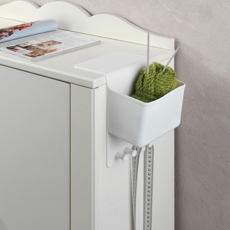 Organizador cosmetica ampio blanco   - Suinplas