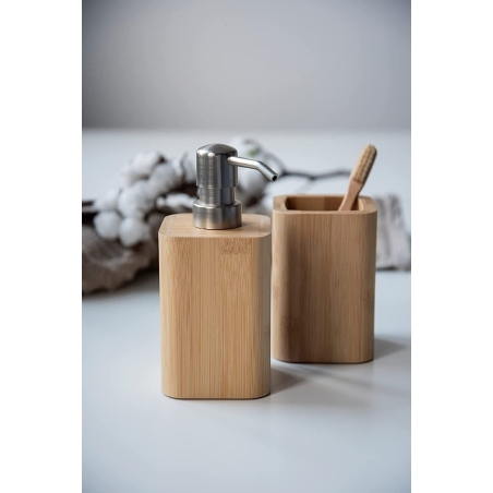Dosificador  jabon bambu serie bambusa  - Suinplas
