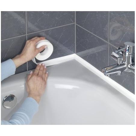 Cinta aislante baño blanca 2,50mx28mm - Suinplas