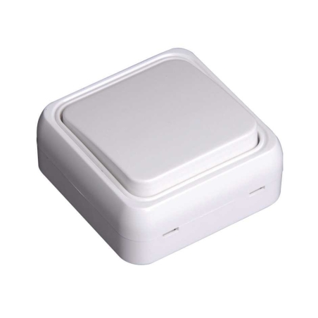 Conmutador superficie alfa blanco simon - Suinplas
