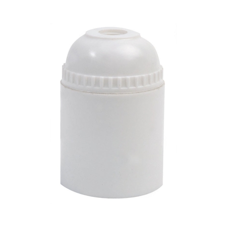 Portalamparas e-27 blanco - Suinplas