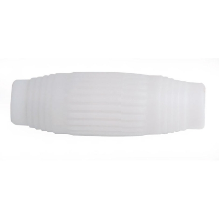 Conector empalme de cable tv blanco - Suinplas