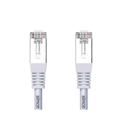 Cable ethernet rj45 cat 6 blanco 3 metros - Suinplas