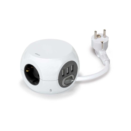 Base combi ball 3 tomas + 3 usb - Suinplas