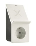 Adaptador usb a + carga inalambrica + 1 toma - Suinplas