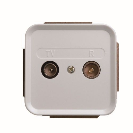 Toma r-tv+sat blanco serie  31 simon - Suinplas