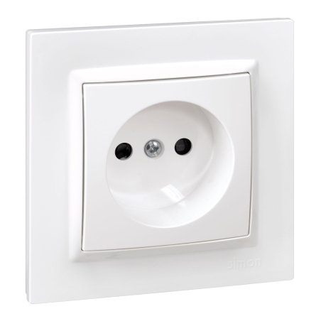 Enchufe bipolar blanco simon serie 10 - Suinplas