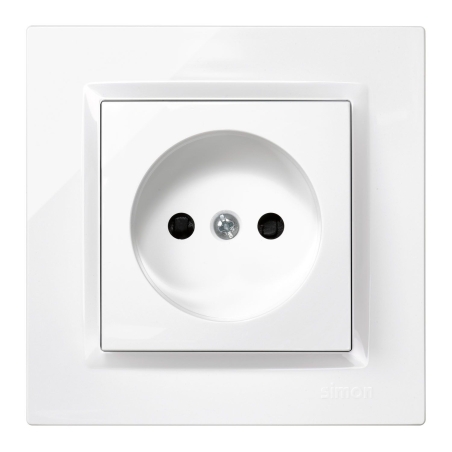Enchufe bipolar blanco simon serie 10 - Suinplas