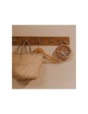 Percha colgador  simple aluminio 40x34mm niquel - Suinplas