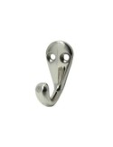 Percha colgador  simple aluminio 40x34mm niquel - Suinplas