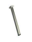 Pata regulable redonda niquel satinado 87-89cm - Suinplas