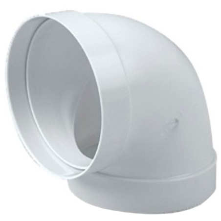 Codo 90º  redondo para tubo  150mm - Suinplas