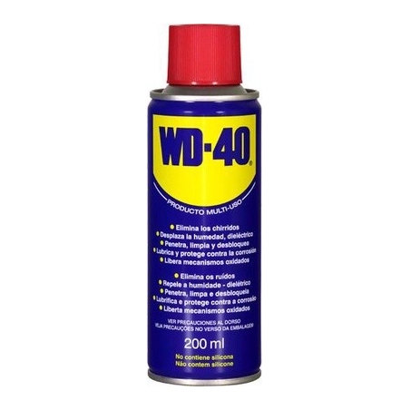 Lubricante aflojatodo wd-40 de 200 ml. - Suinplas