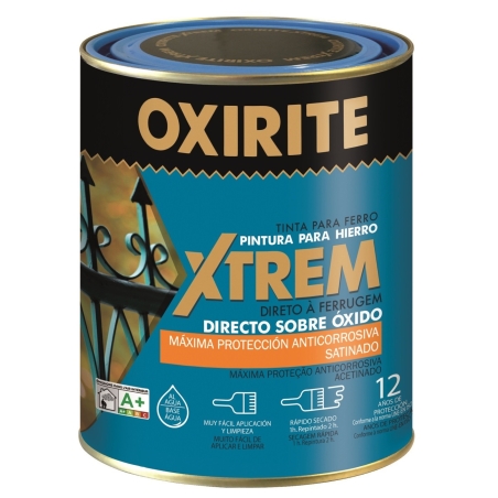 Oxirite xtrem satinado blanco 750 ml  - Suinplas