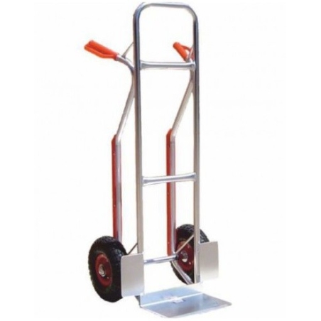 Carretilla industrial aluminio con ruedas - Suinplas