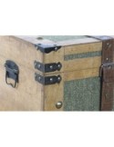 Baul alamo canvas verde grande     - Suinplas