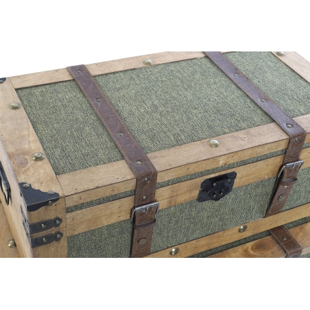 Baul alamo canvas verde mediano      - Suinplas
