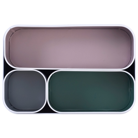 Set 4 cubetas orden metal - Suinplas