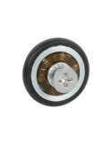 Rodamiento mampara 20mm negro 2ud - Suinplas
