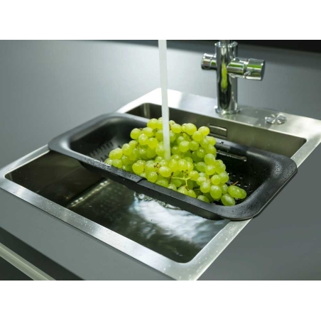 Escurridor cocina negro extensible - Suinplas