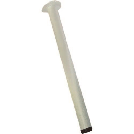 Pata regulable redonda blanca 83-85 cm - Suinplas