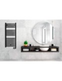 Radiador Toallero Eléctrico 700W Negro 
