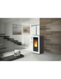 Estufa de pellet  graz s plus  blanco - Suinplas