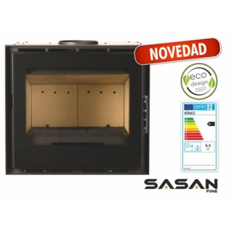 Estufa insertable con ventilacion a leña monaco - Suinplas