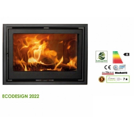 Estufa insertable con ventilacion a leña washington - Sui...