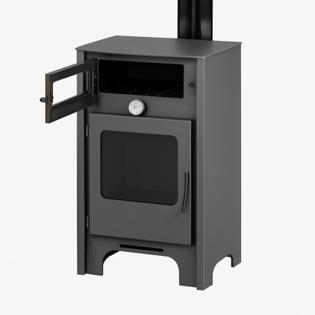 Estufa de leña con horno firenze premium - Suinplas